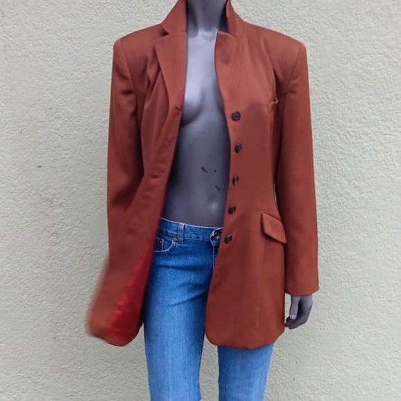 LAUREN RALPH LAUREN LADIES PURE WOOL LUXURY BLAZER/JACKET (TICKET POCKET) - Picture 1 of 17